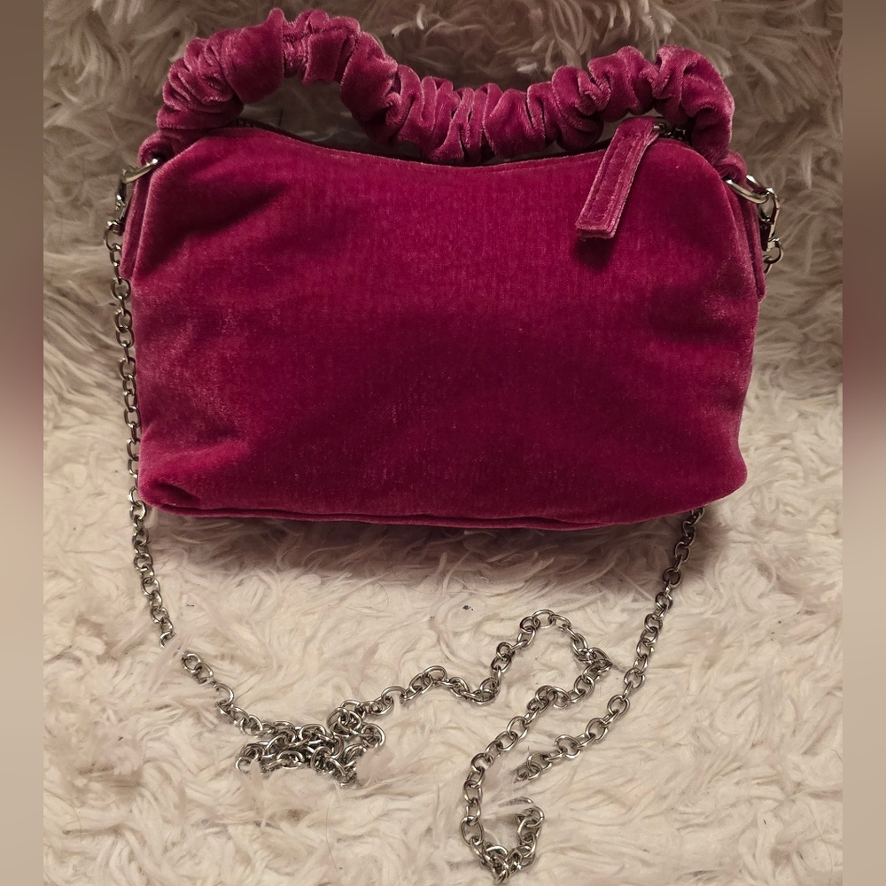 Pink Velvet Women's Bag
